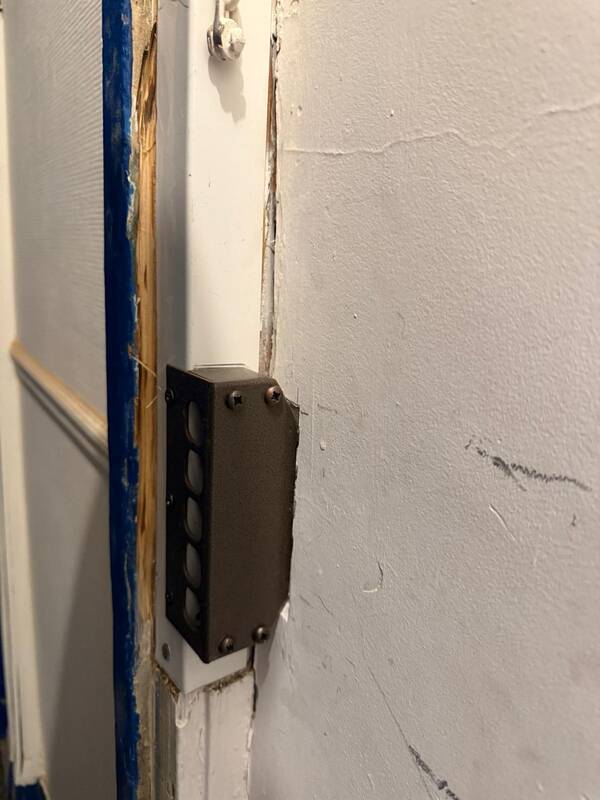 Serrure multipoints gache